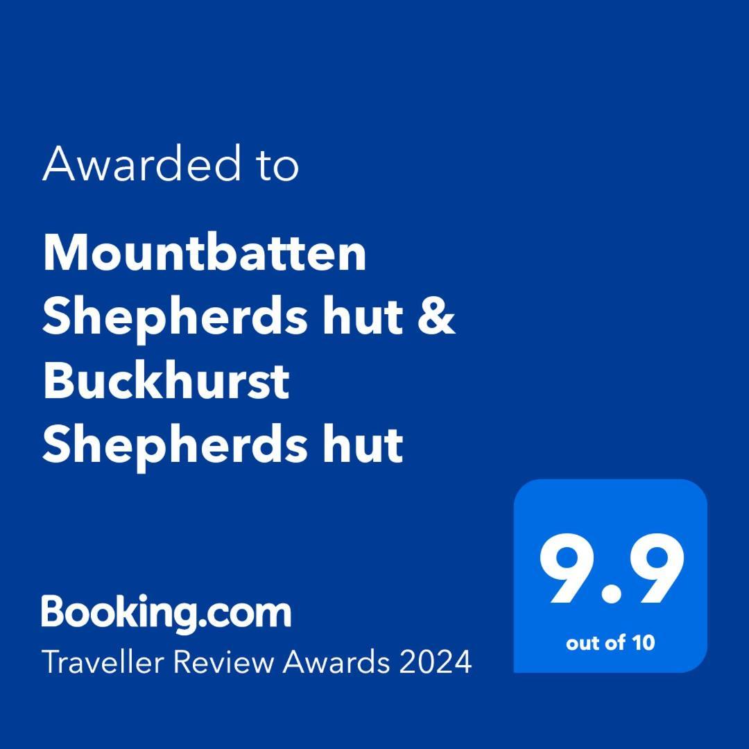 Mountbatten Shepherds Hut & Buckhurst Shepherds Hut Ashford  Ngoại thất bức ảnh